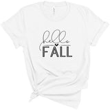 Hello Fall - Short Sleeve Shirt