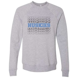 Huskies Repeated - Sweatshirt