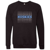 Huskies Repeated - Sweatshirt