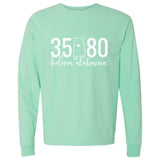 Comfort Colors Helena Zip Code 35080 With State Outline as Zero - Long Sleeve Shirt