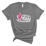 Joshua 1:9 Strong - Short Sleeve Shirt