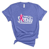 Joshua 1:9 Strong - Short Sleeve Shirt