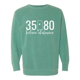 Comfort Colors Helena Zip Code 35080 With State Outline As Zero - Sweatshirt