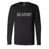 McAdory In All Caps - Long Sleeve Shirt