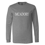 McAdory In All Caps - Long Sleeve Shirt