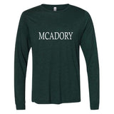 McAdory In All Caps - Long Sleeve Shirt