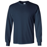 Gildan Calera Zip Code 35040 With Line Underneath - Long Sleeve Shirt