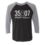 Alabaster Zip Code 35007 With State Outline As Zero - Raglan