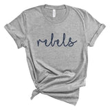 Rebels Cursive - Short Sleeve Shirt