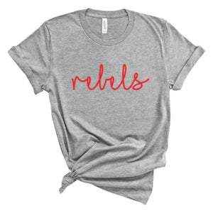 Rebels Cursive - Short Sleeve Shirt