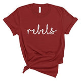 Rebels Cursive - Short Sleeve Shirt