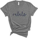 Rebels Cursive - Short Sleeve Shirt