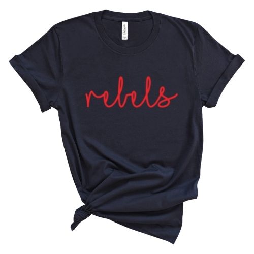 Rebels Cursive - Short Sleeve Shirt