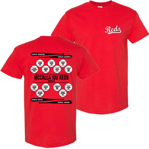 SHORT SLEEVE TSHIRT McCalla Reds 2023