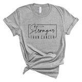 Stronger Than Cancer Box - Short Sleeve Shirt