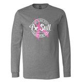 The Lord Will Fight For You Circle - Long Sleeve Shirt